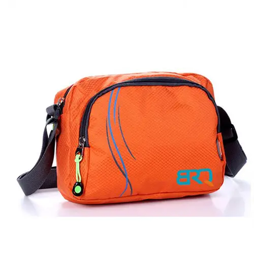 Lightweight Sporty Crossbody Bag with Vibrant Colors and Adjustable Strap